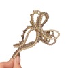 Hair accessory, big hairgrip, shark with bow, crab pin from pearl, new collection