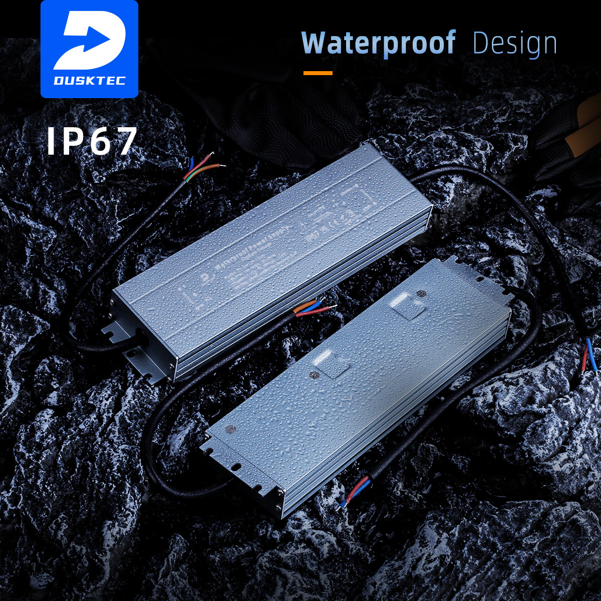 供led低压驱动电源恒压DC12V24V100w200w300w调光防水le驱动电源