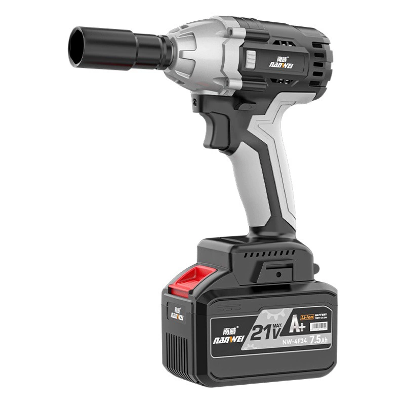 Оптовая продажа Nanwei промышленный большой торсионный электрический гаечный ключ бесщеточный автомеханик