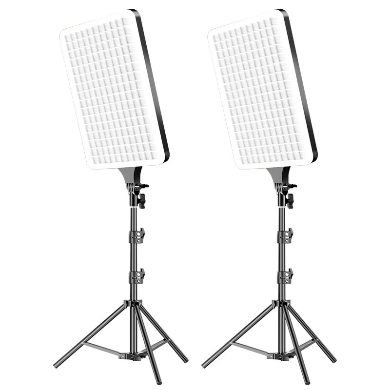 Напольный светильник для мобильной прямой трансляции, HD, полноэкранный, для настольных фотографий, красоты, мягкого света, профессиональный напольный светильник с 19inch сетчатыми панелями