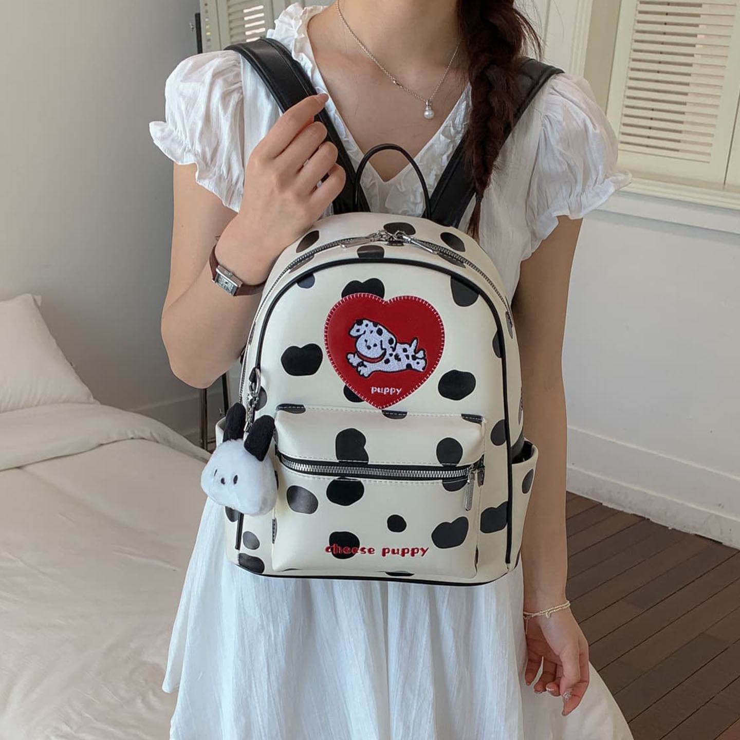Viajes de punto de onda de hombros de verano 2026 amor mochila de alta capacidad de alto valor ligera diaria nicho nueva mochila