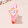 Cute children's watch, plastic hair band for boys and girls, Birthday gift