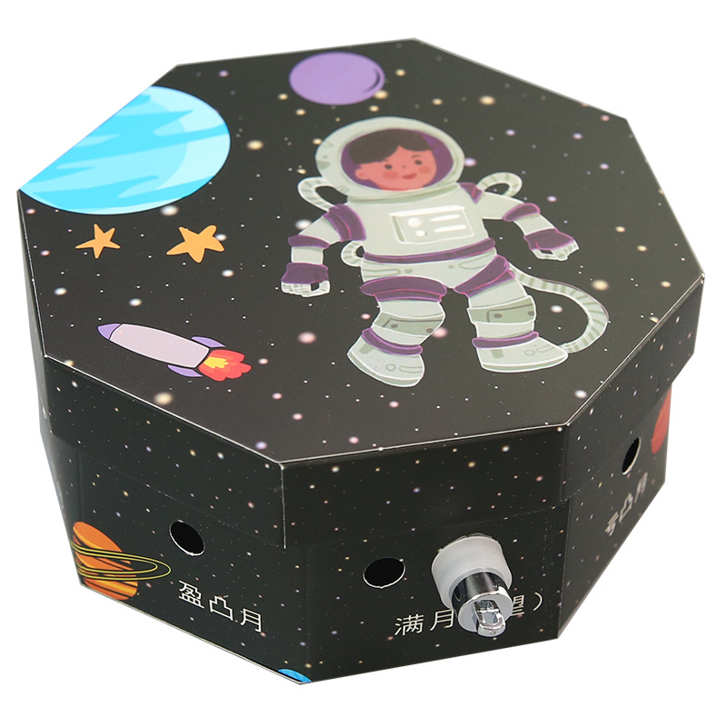 Fase lunar causa demostrador DIY Tecnología pequeña producción de vapor material didáctico para niños experimento de ciencia joven estudiante Juguetes