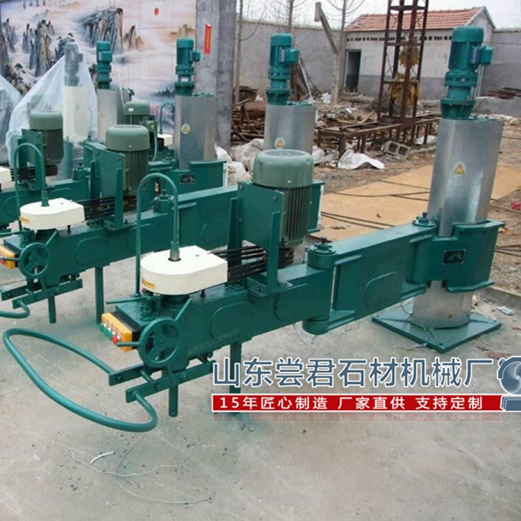 供应石材磨光机 sm-2418大理石石材水磨机 (生产商）加压轴连体机