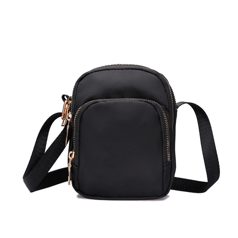 2025년 신상 여성 캐주얼 숄더폰 가방 경량 크로스백 방수 나일론 동전 지갑 미니 여성 가방