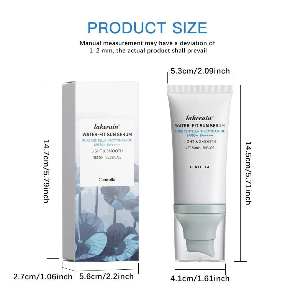Трансграничный lakerain Juxuega анти-Shai Essence 50ml Облегчение кожи Увлажняющий и не жирный