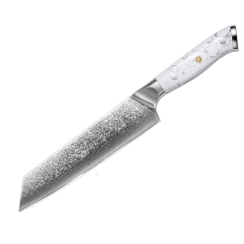 Damascus steel kitchen knife kitchen set combination chef's forged complete set