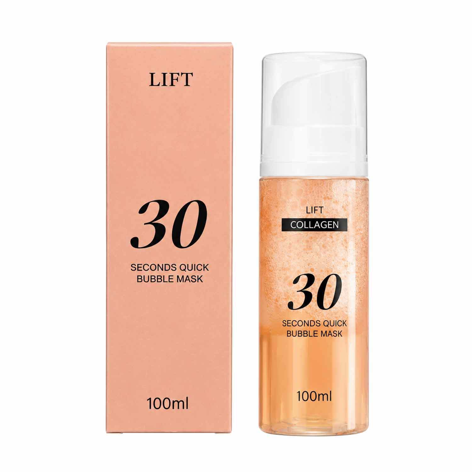 Cross-Border No-Rinse 30-Second Quick Bubble Mask for Wrinkle Reduction, Hydration, and Soothing