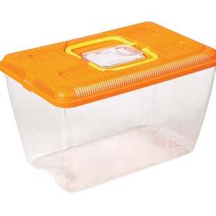 Goldfish Box Turtle Box Lizard Box Aquarium Tank Plastic Tank Reptile Tank Aquarium Transport Box Small Pet Transport
