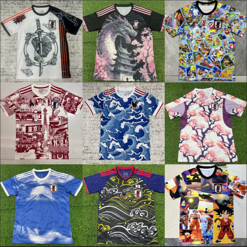 日本232425足球服挪威智利球衣克罗地亚墨西哥国家队球衣一件代发