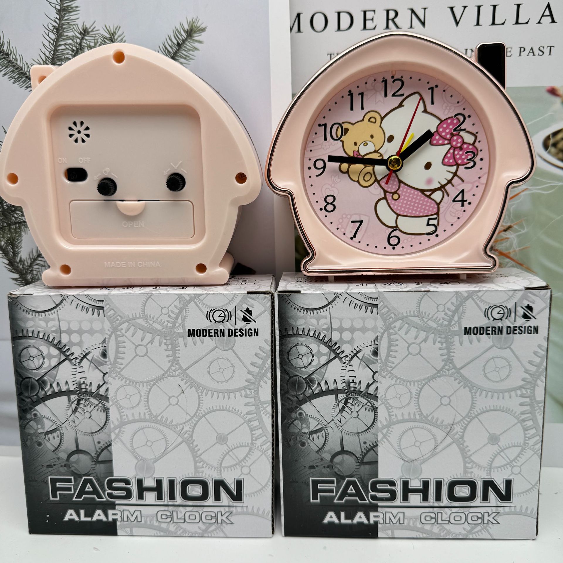 Reloj despertador Sanrio diseño Kuromi, My Melody, Cinnamoroll, Hello Kitty – para habitación de estudiantes.