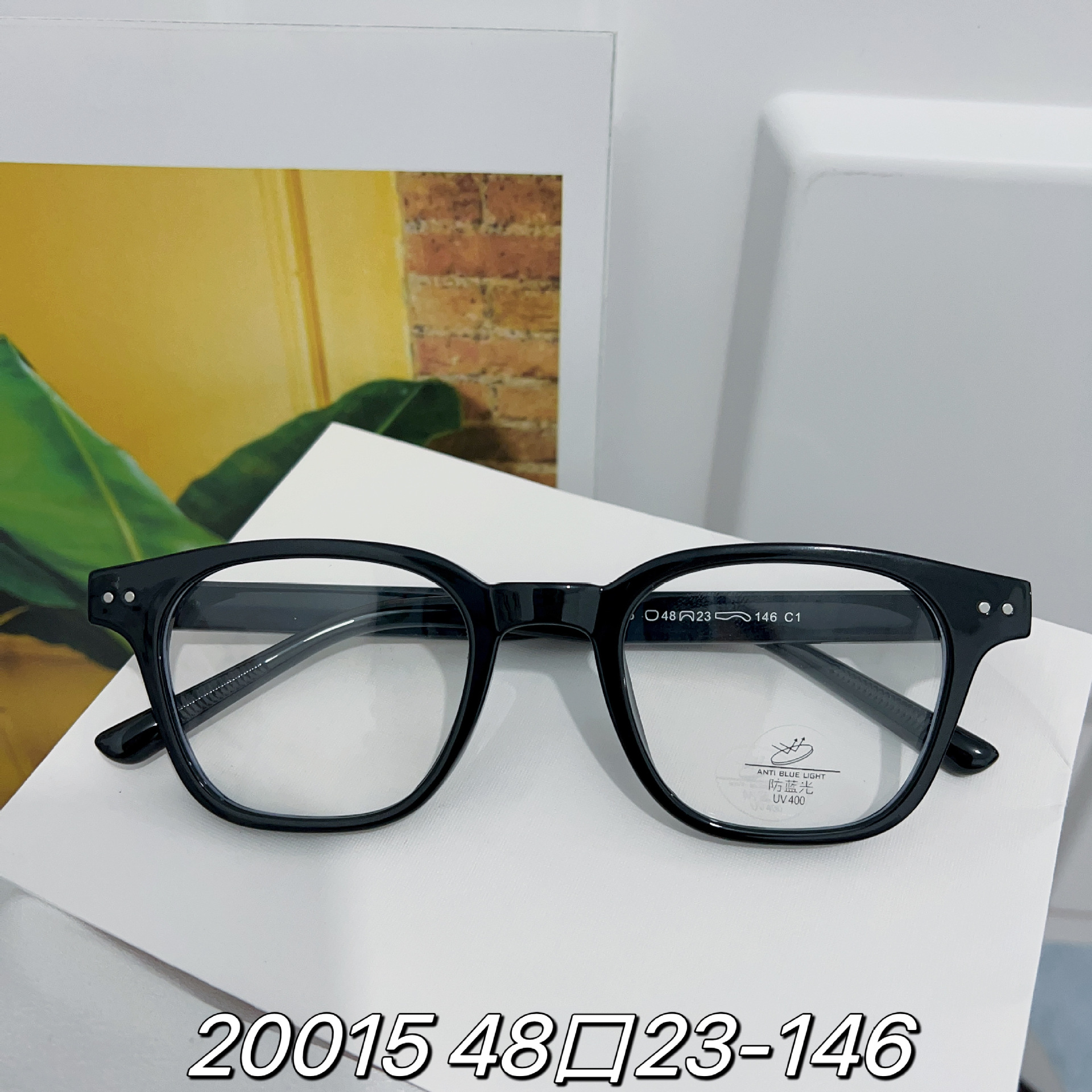 Nueva caja TR90 en línea Celebrity ins Pequeño Libro Rojo mismo marco de las gafas puede coincidir con la miopía tendencia moda al por mayor llano cara