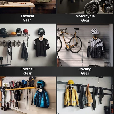 Sports Equipment Storage Rack – Motosiklet dəbilqə rəfləri