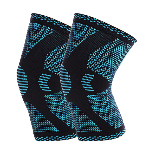 Sports knitted non-slip basketball knee pads