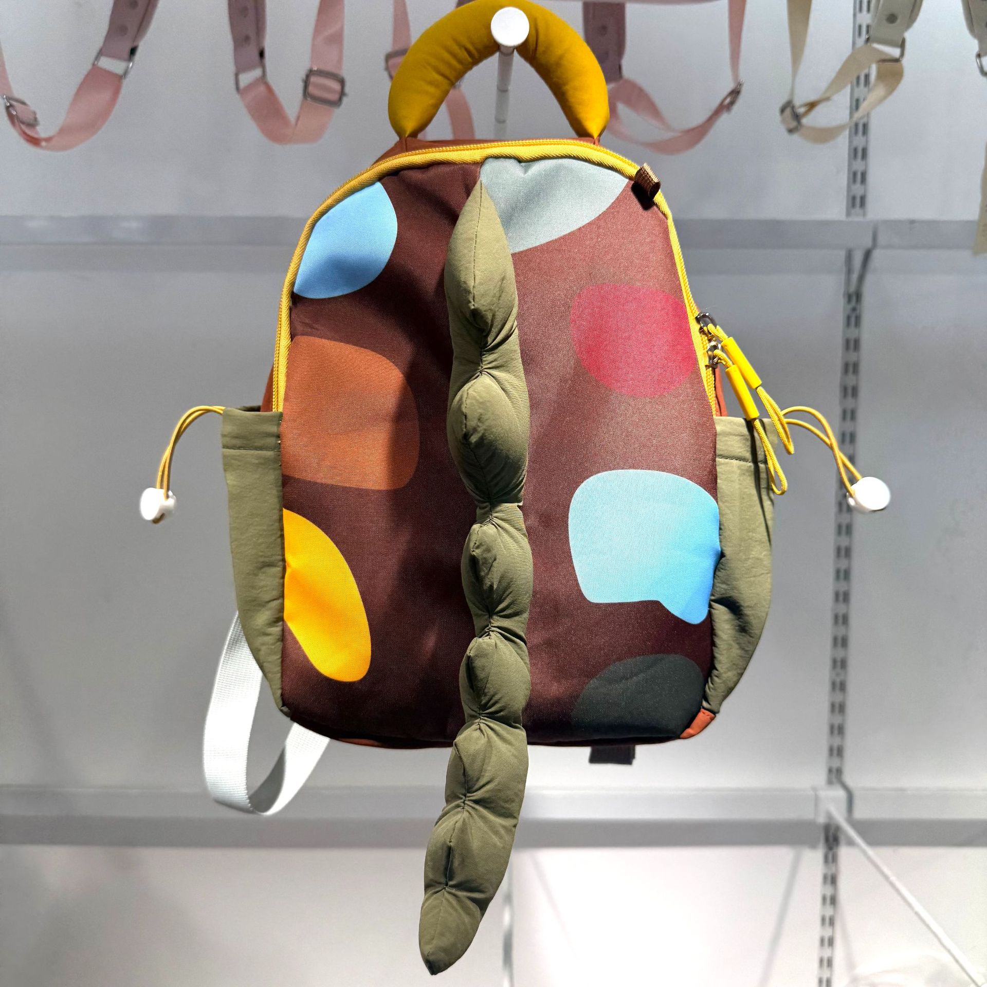 Mochila de dibujos animados para niños, mochila pequeña, 7 - 9 - 11 - 13 años, bolsas de moda para niños y niñas, color caramelo, ligero