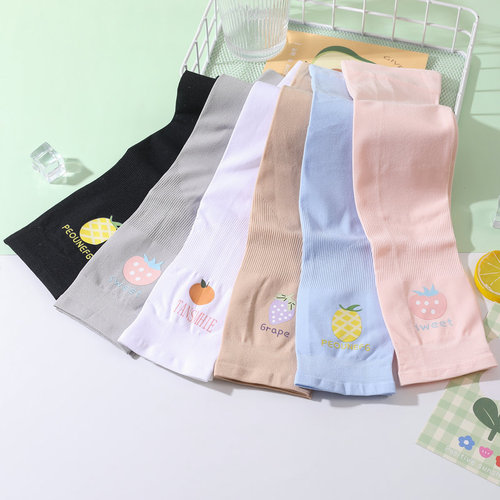 Ice Sleeve Sun Protection Sleeve for Women Summer Outdoor Cycling Ice Silk Sleeve for Women and Men Driving Fishing Sleeve