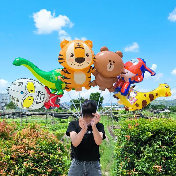 Cartoon big balloon