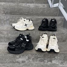SK复古慢跑鞋SN001B/SN001W 透气减震休闲百搭运动鞋女鞋