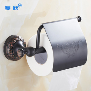 Bathroom Copper Hardware Pendant European Retro Tissue Box Roll Paper Holder Toilet Paper Box Bathroom Toilet Paper Holder