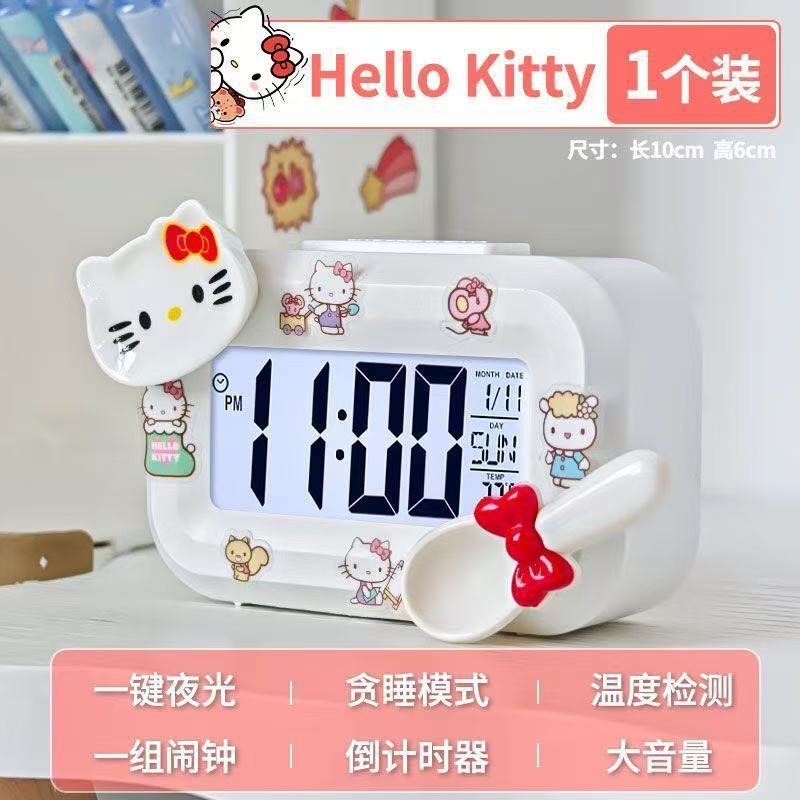 ミニ電子目覚まし時計学生学習専用カウントダウン温度表示子供女の子デスクトップ学生目覚まし時計|undefined
