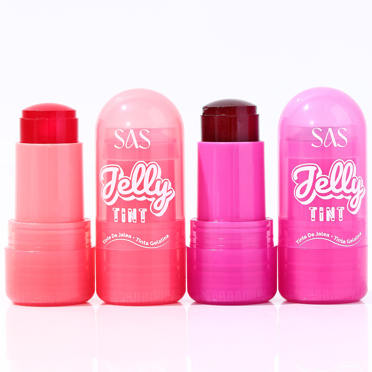 USHAS transfronterizo, barras de gel de venta caliente en Europa y Estados Unidos, crema de mejora de la piel natural, blush de doble propósito, brillo natural al por mayor.