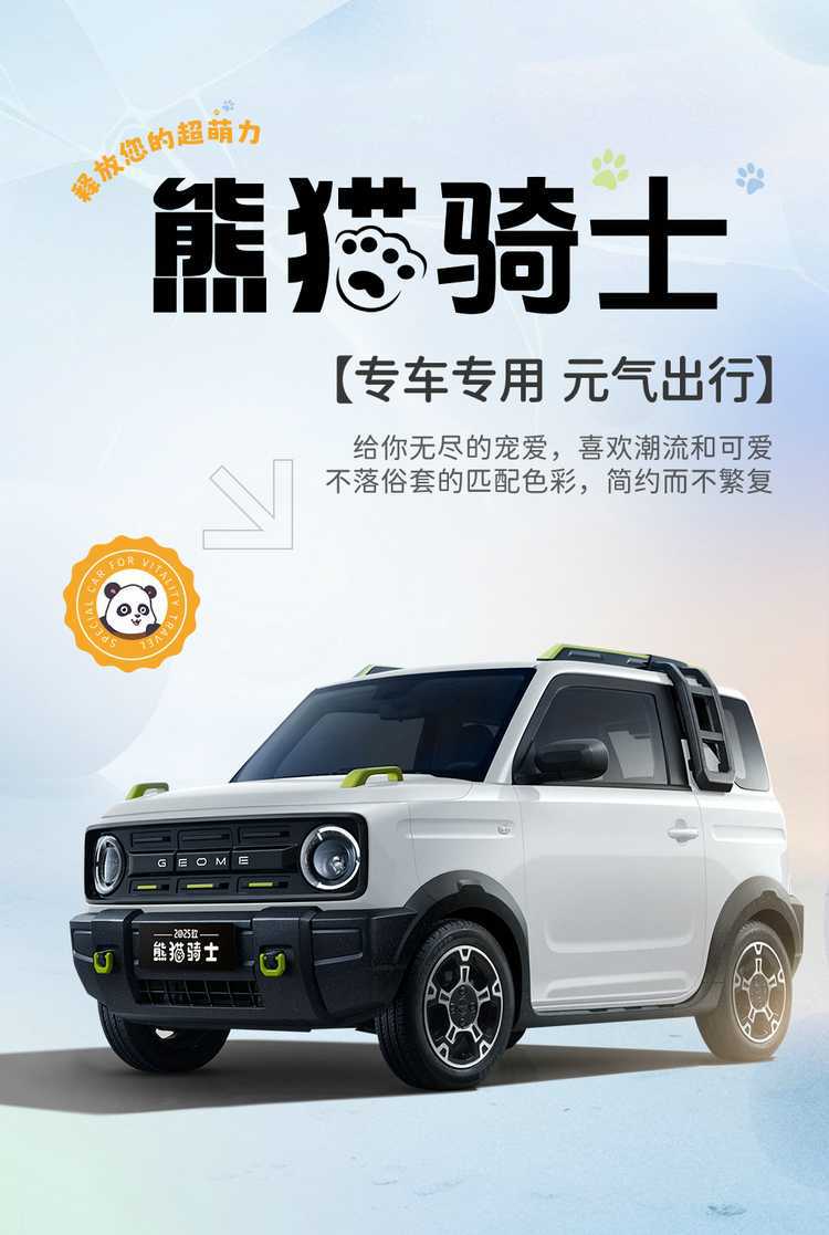 2025 2024 Panda Mini Mini Special Car Seat Cover Knight Four-Season All-Inclusive Cushion Seat Cover Seat Cushion