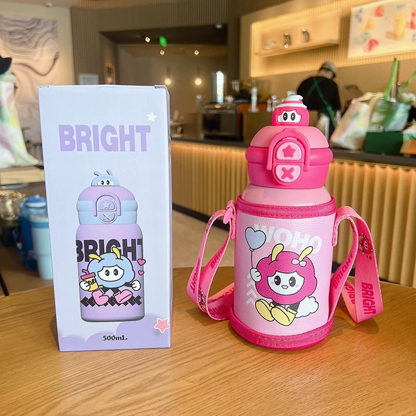 Double drink cover-pink【with cup cover】