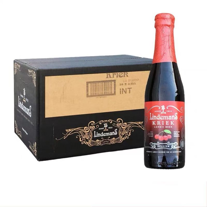 ベルギー正規輸入 フルーティーリンデマン チェリー風味ビール 250ml×24本|undefined