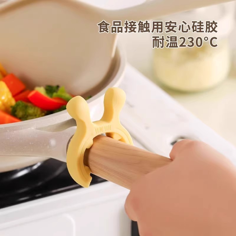 鹿耳锅铲架家用硅胶锅边防烫防溢护铲架灶台放汤勺铲子专用置物架|undefined