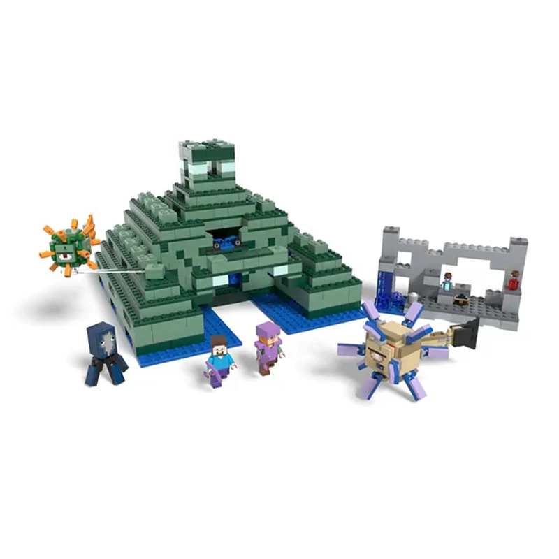 Конструктор совместимый с LEGO Ocean Monument, 1 134 детали, подводные фигурки
