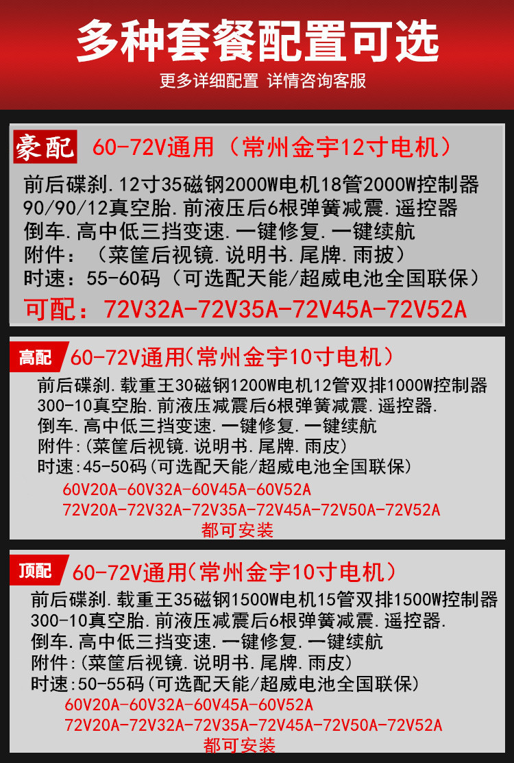 Heavy-Duty Electric Vehicle with License Plate, Electric Motorcycle 60V/72V for Courier, Two-Wheel Mountain Climbing, Cargo Delivery, Long-Distance Running, Wholesale