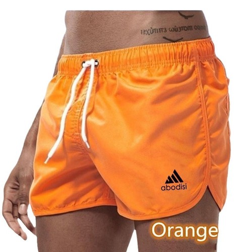2025wish Summer Men's Fashion Beach Shorts Polyester Quick-Dry Multicolor Athletic Four-Way Pants