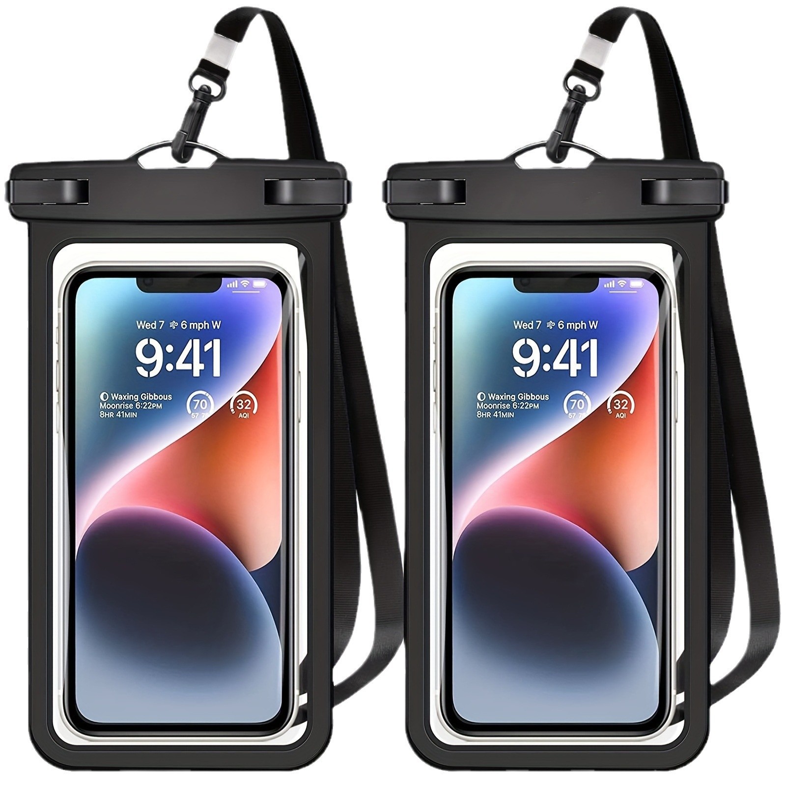 Amazon Hot Mobile Phone Waterproof Bag Diving Case Swimming Drifting Hot Spring Mobile Phone Bag Snorkeling Underwater Storage Sealed Bag