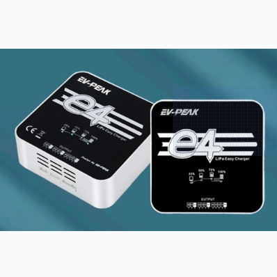 E4 航模-简易平衡充电器可充2-4S LiPo锂电池内置开关电源