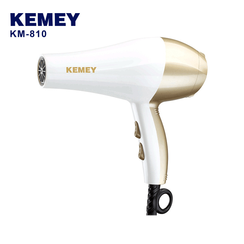 Kemei secador de pelo de alta potencia caliente y frío aire anión Mute reducción de ruido KM-810 peluquería hogar secador de pelo image 3
