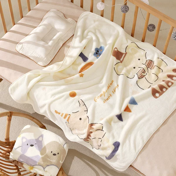 Cross-Border New Children's Blanket Baby Cloud Blanket Kindergarten Nap Blanket Small Blanket Gift Blanket Baby Air Conditioning Blanket