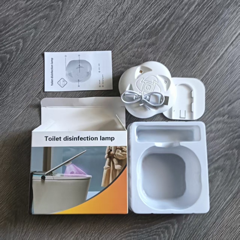 源头厂家马桶杀菌灯UVC紫外线便携迷你消毒灯家用USB充电式杀菌器|undefined