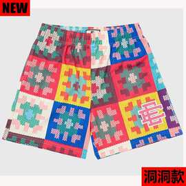 美式短裤运动男田径马拉松训练服速干四分裤日常跑步健身跨境短裤