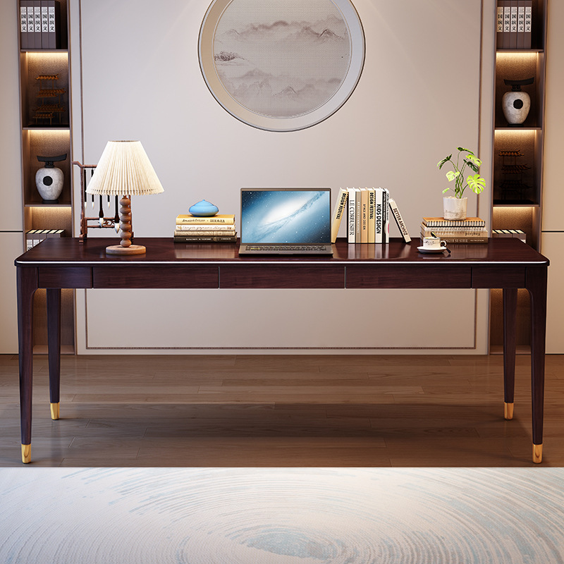 Nuevo escritorio de computadora de madera china escritorio de caligrafía escritorio de escritorio moderno escritorio de escritorio simple
