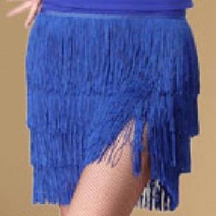 Plus-Size Square Dance Latin Dance Costume for Women, Adult Tassel Latin Dance Dress, Practice Outfit, Dance Set with Large Skirt