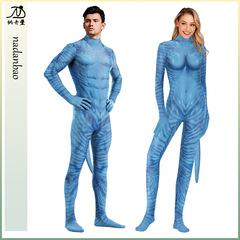 Digital printing clothing European and American movies Avatar 2 The Way of Water tail cosplay anime character costume female