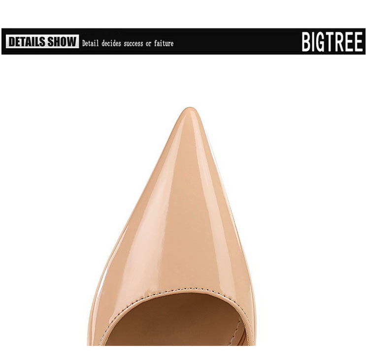 Spitze Damen High Heels Aus Lackleder Als Elegante Abendschuhe_voghion.com
