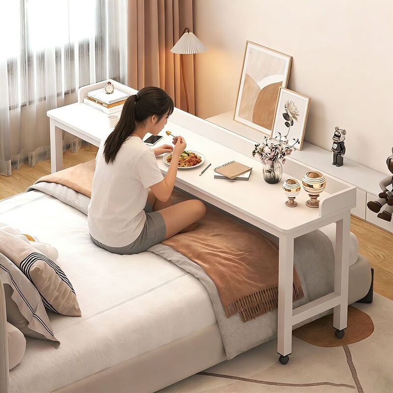 Cross-Bed Table, Movable Desk, Computer Desk, Bedroom Bed Writing Desk, Long Lazy Multi-Functional Home Bedside Table Cross-Bed Table, Movable Desk, Computer Desk, Bedroom Bed Writing Desk, Long Lazy Multi-Functional Home Bedside Table