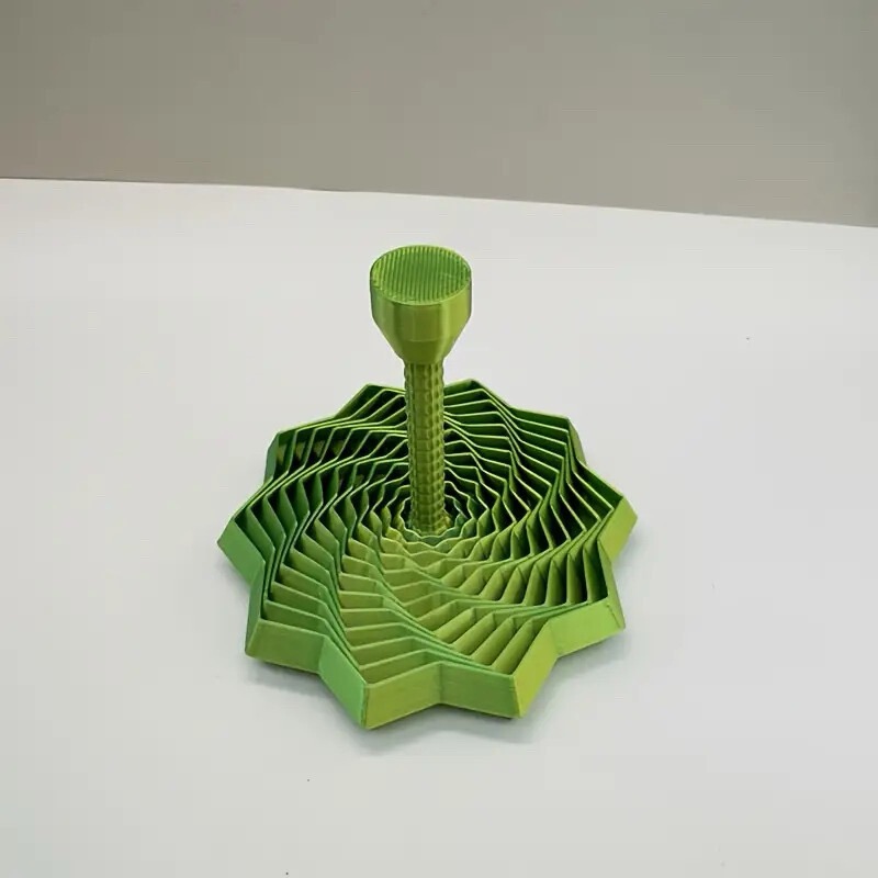 3d打印带手柄的十角边指尖解压玩具Expanded Sensory Fidget Star|undefined