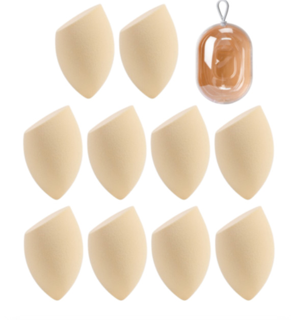 Esponjas de Maquillaje Seco y Húmedo de Poliuretano Hidrofílico para Maquillaje Facial image 9