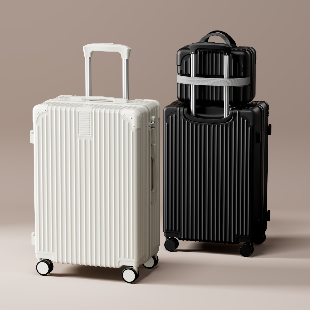 Nuevo tipo de maleta retrógrada para mujeres con ruedas universales, maleta de tracción para estudiantes varones, caja de cifrado duradera, maleta de viaje de gran capacidad