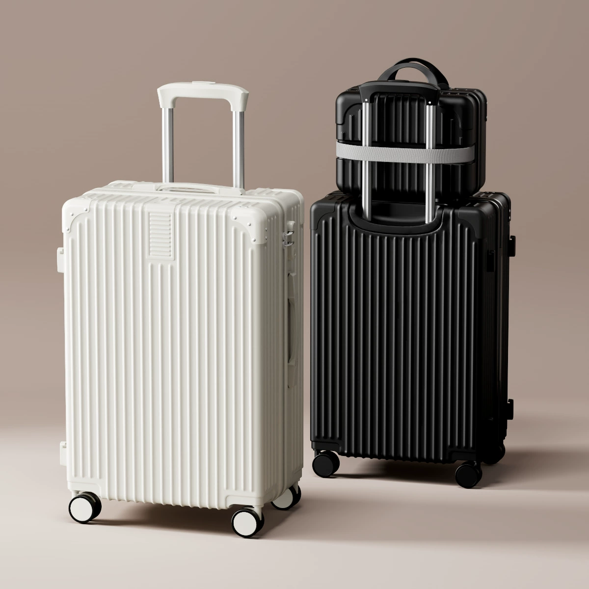 Новый ретро чемодан, женский универсальный чемодан на колесиках, мужской студенческий прочный ящик с паролем, дорожный ящик, модный большой вместительности