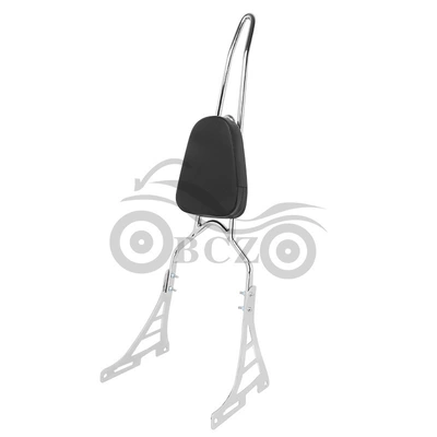Motorcycle accessories Harley 883 XL1200 pointed bow backrest rear luggage rack passenger backrest 04-13 years (Motosiklet ləvazimatları və aksesuarları) - plating-color
