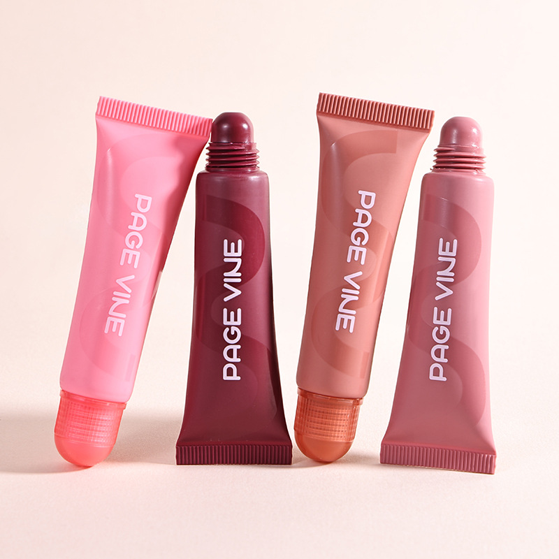 Maquillaje transfronterizo PAGE VINE marca caliente conjunto de esmalte de labios plano hidratante e hidratante belleza de comercio exterior