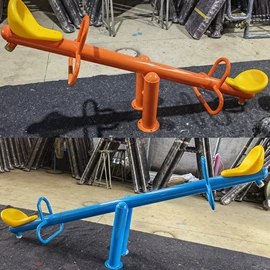 组合滑梯;跷跷板;攀登架